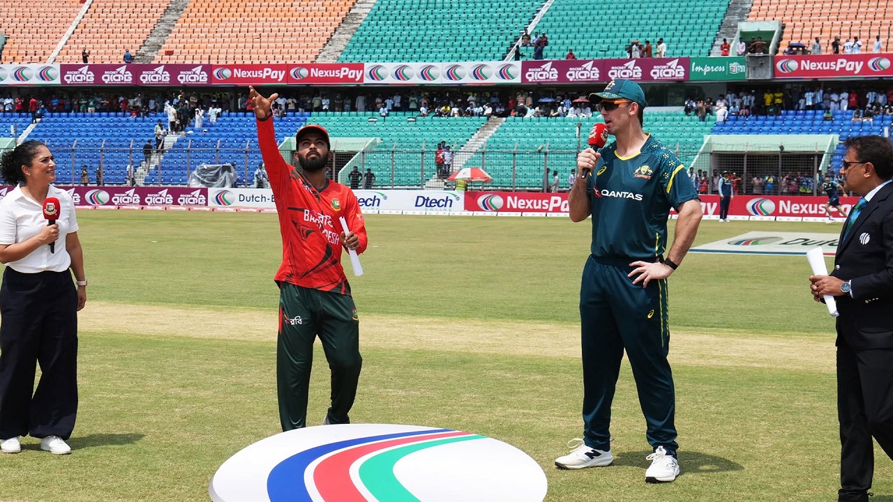 লিটনকে ছাড়াই ব্যাটিংয়ে বাংলাদেশ, সাকলাইনের অভিষেক