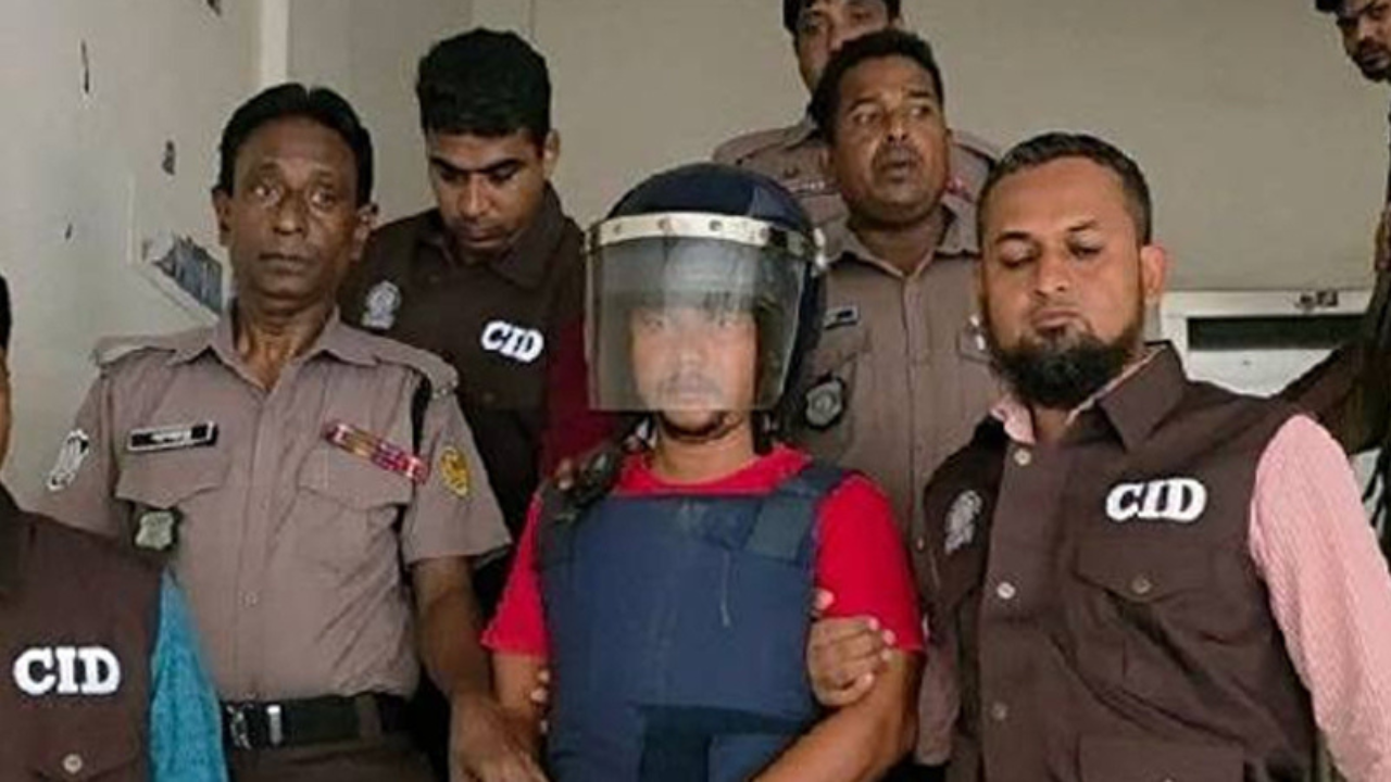 রিমান্ড শেষে কারাগারে হরিদাস