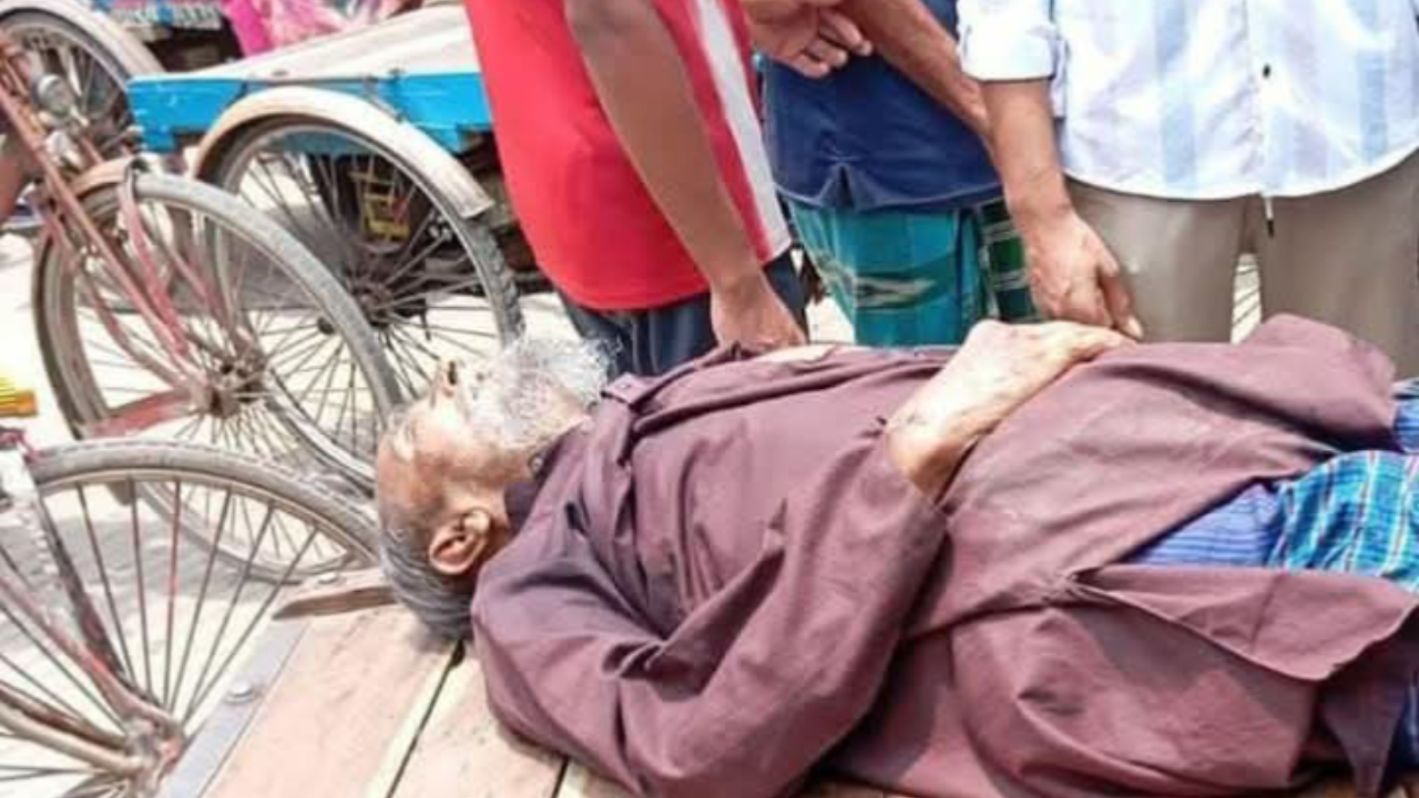 অভয়নগরে ট্রাকচাপায় বৃদ্ধ নিহত