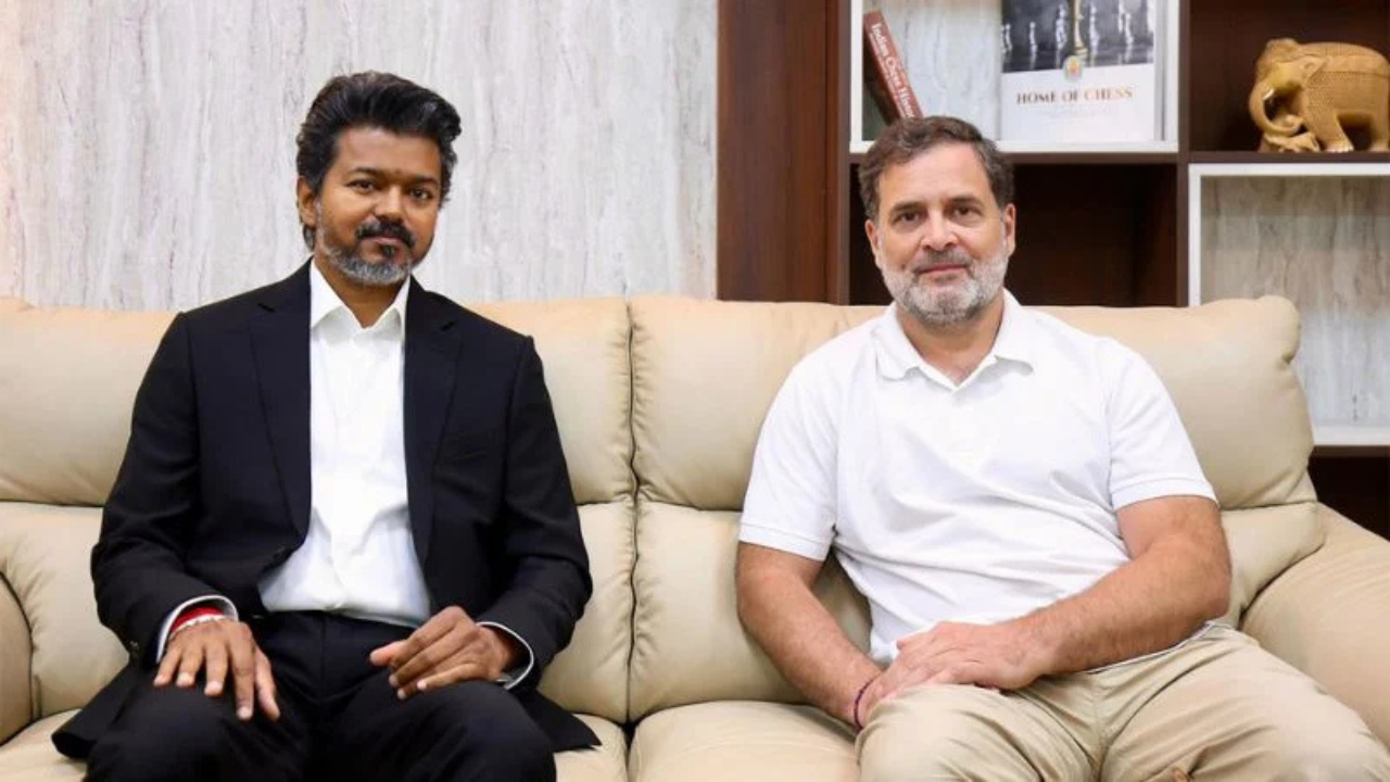 এবার রাহুলের পক্ষে সরব বিজয়ের টিভিকে