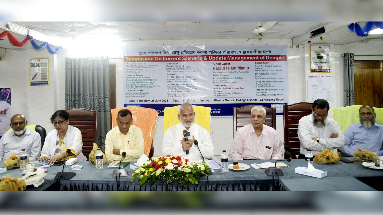 সমন্বিত প্রচেষ্টার মাধ্যমে খুলনাকে পরিচ্ছন্ন, নিরাপদ ও বাসযোগ্য নগরী গড়ে তোলা হবে : কেসিসি প্রশাসক