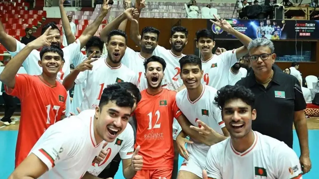 কাভা মেন’স ভলিবল চ্যাম্পিয়নশিপের সেমিফাইনালে বাংলাদেশ