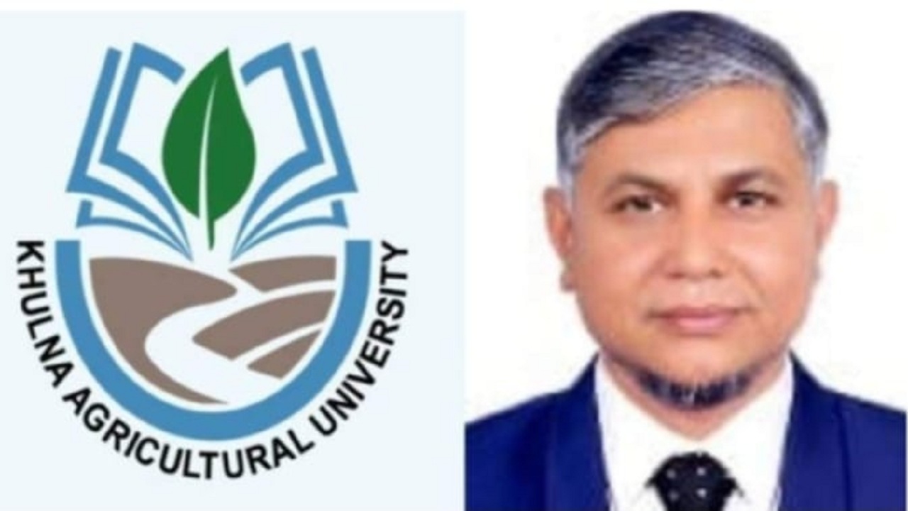খুলনা কৃষি বিশ্ববিদ্যালয়ের নতুন ভিসি অধ্যাপক আসাদুজ্জামান সরকার
