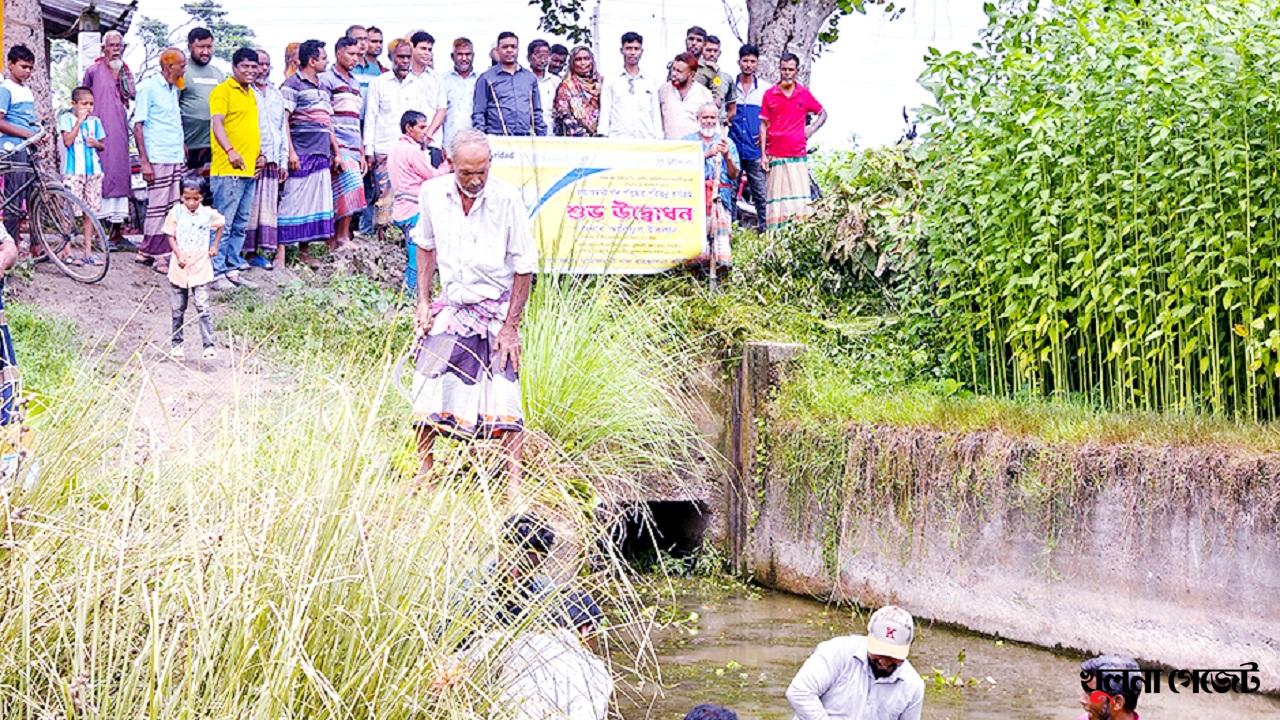 প্রাণ ফিরেছে জাহাজমারী খালে, কলারোয়ায় কৃষকের মুখে হাসি