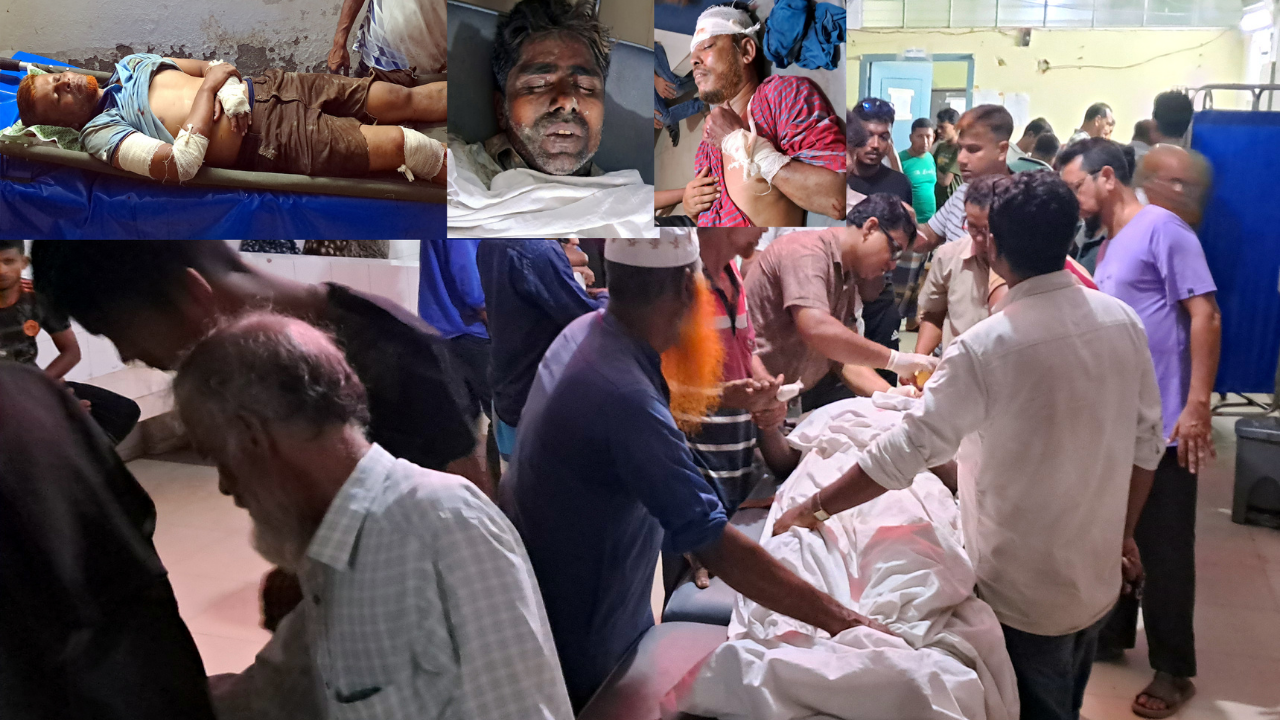 মোরেলগঞ্জে ঘের দখল নিয়ে সংঘর্ষে আহত ১৫
