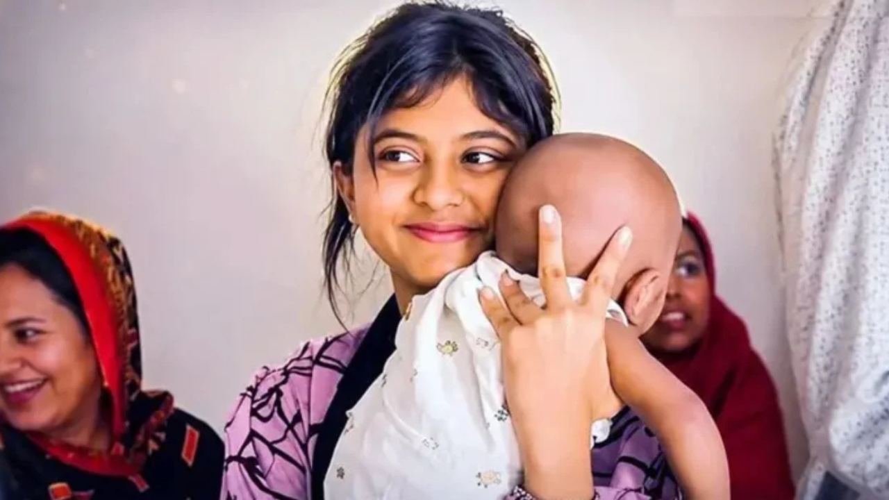 আপাতত ১৩ বছর বয়সী মায়ের কোলেই থাকছে ৭ মাসের শিশু