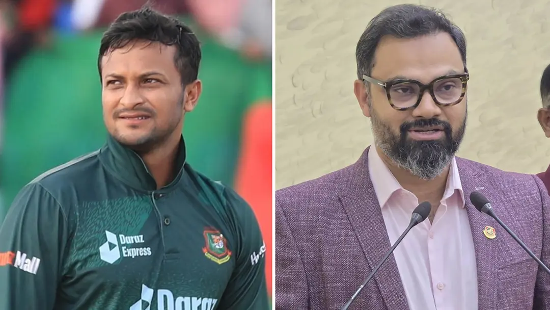 সাকিবের আর দেশে ফেরার কোনো সুযোগ নেই: যুব ও ক্রীড়া প্রতিমন্ত্রী