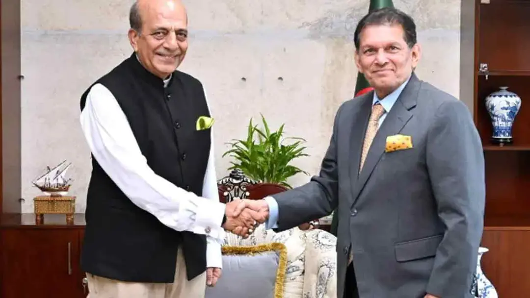 খ‌লিলুর রহমানের সঙ্গে বৈঠক করলেন দীনেশ ত্রিবেদী