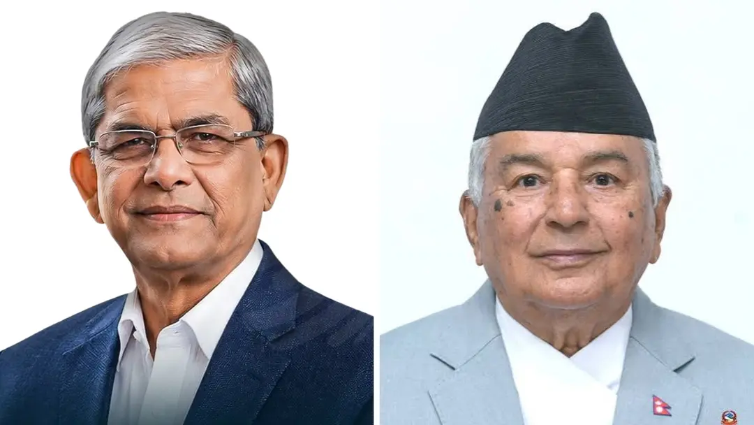 রাষ্ট্রপতি হওয়ায় মির্জা ফখরুলকে নেপালের রাষ্ট্রপতির অভিনন্দন