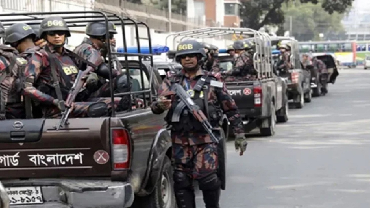 গোপালগঞ্জে ১৫ আগস্ট পর্যন্ত নিরাপত্তা জোরদার, ৫ প্লাটুন বিজিবি মোতায়েন