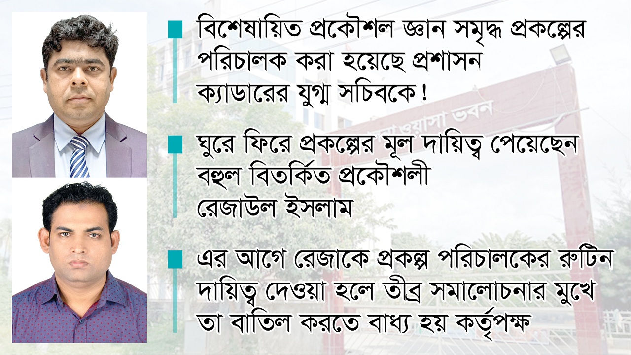 ওয়াসার এমডি-পিডি নিয়ে ফের বিতর্ক