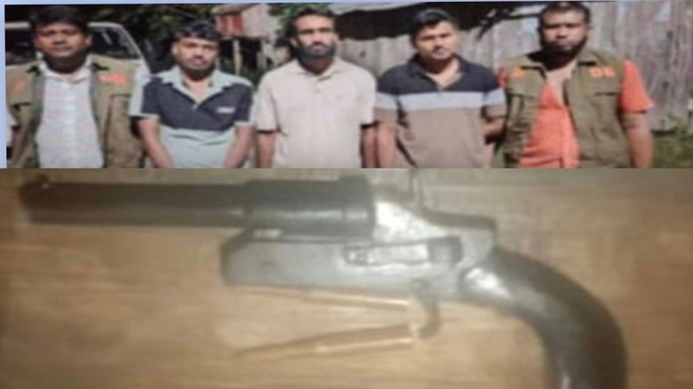যশোরে শুটারগান-গুলিসহ গ্রেপ্তার ৩