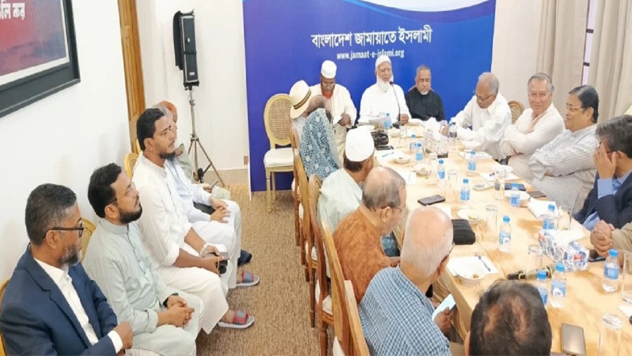 সম্পাদকদের সঙ্গে বিরোধীদলীয় নেতার মতবিনিময়
