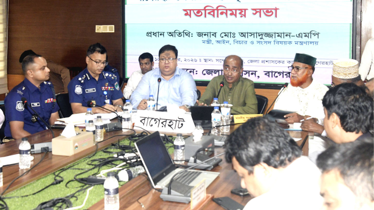 মাদকের বিরুদ্ধে সামাজিক আন্দোলন গড়ে তুলতে হবে : আইনমন্ত্রী