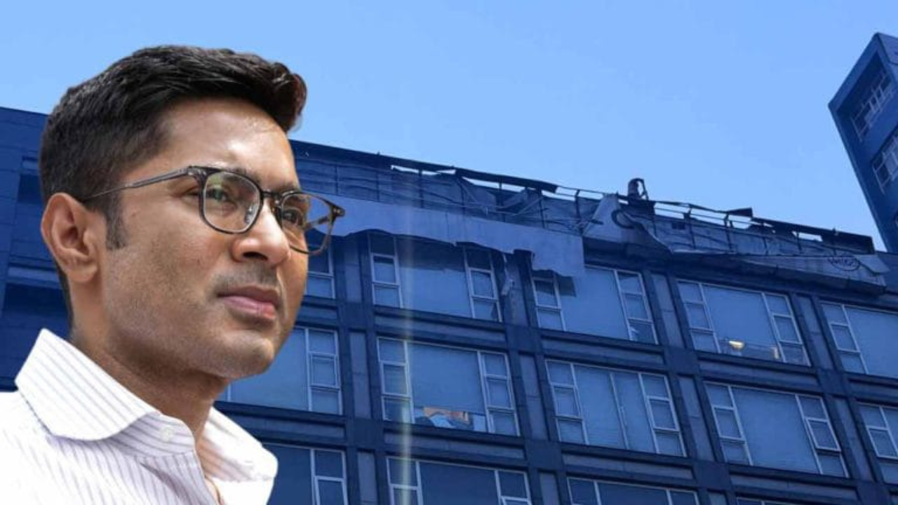 তৃণমূল সাংসদ অভিষেকের ক্যামাক স্ট্রিটের দফতরে দুস্কৃতি তাণ্ডব