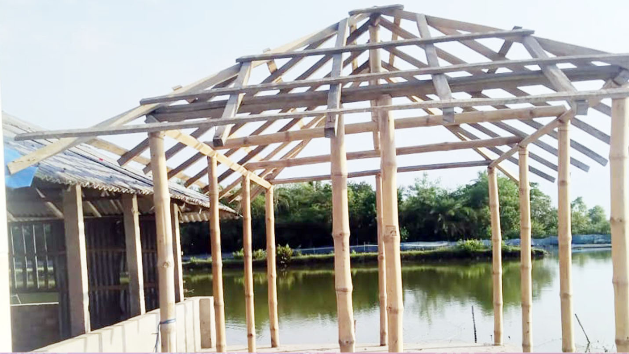 কয়রায় স্কুলের পরিত্যক্ত ভবনের টিন ও বেঞ্চ গোপনে বিক্রি, ধামাচাপা দেওয়ার পাঁয়তারা