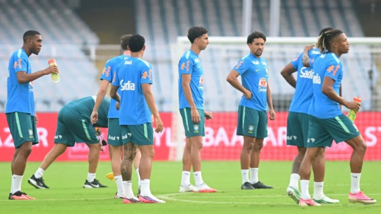 কড়া নিরাপত্তায় কলকাতায় ব্রাজিল, যুবভারতীতে অনুশীলন